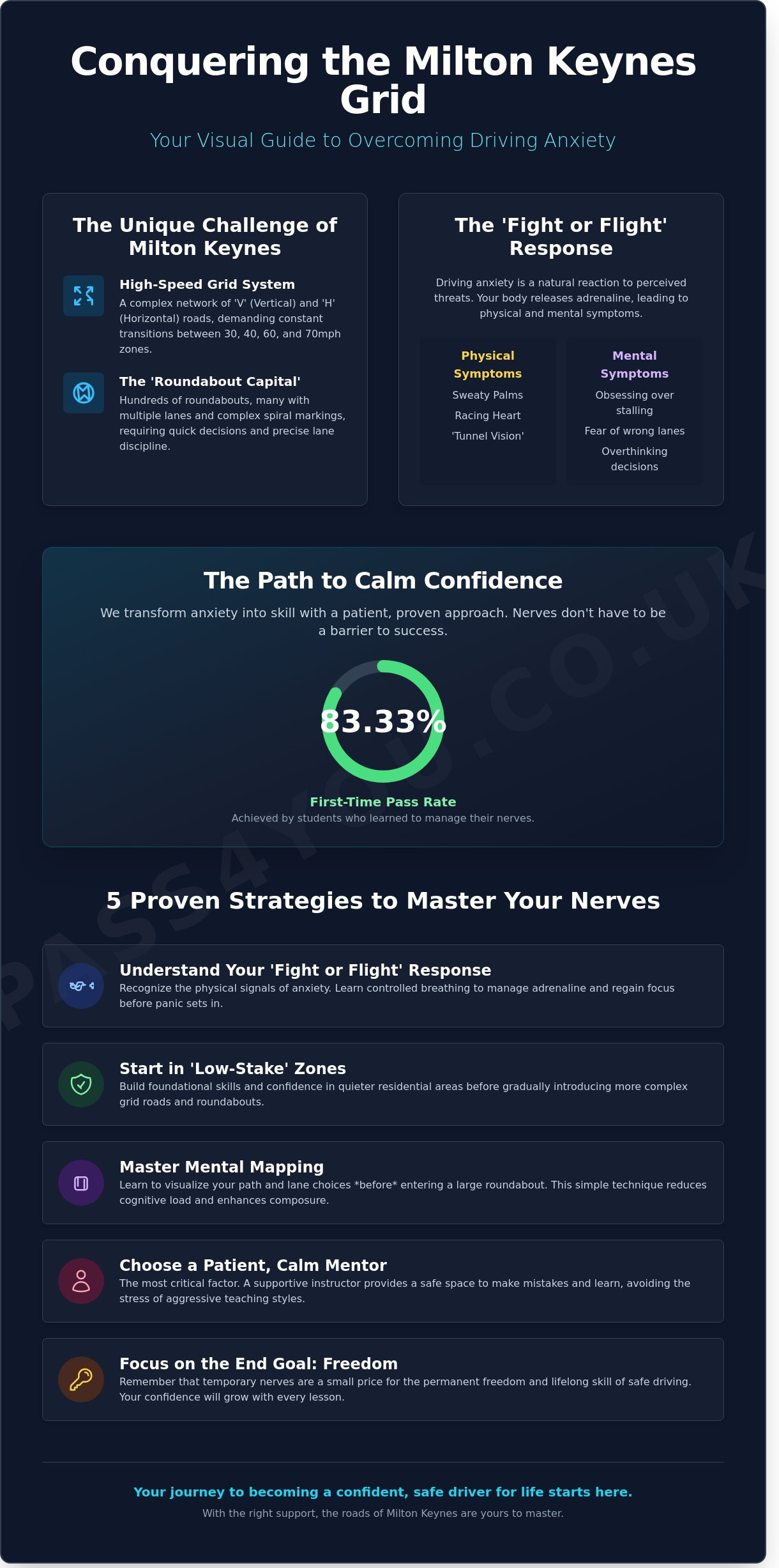 How to Overcome Driving Anxiety in Milton Keynes: A Calm Guide for Nervous Learners