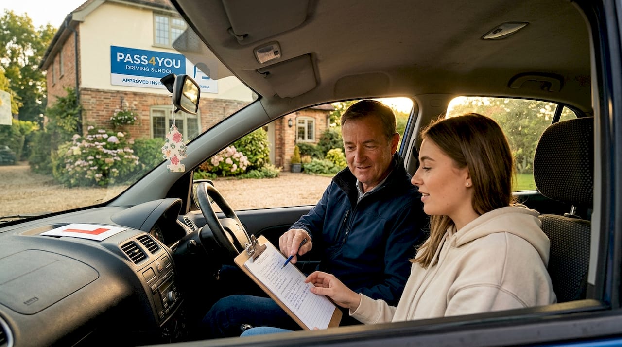 Driving lesson progress review: what learners need to know