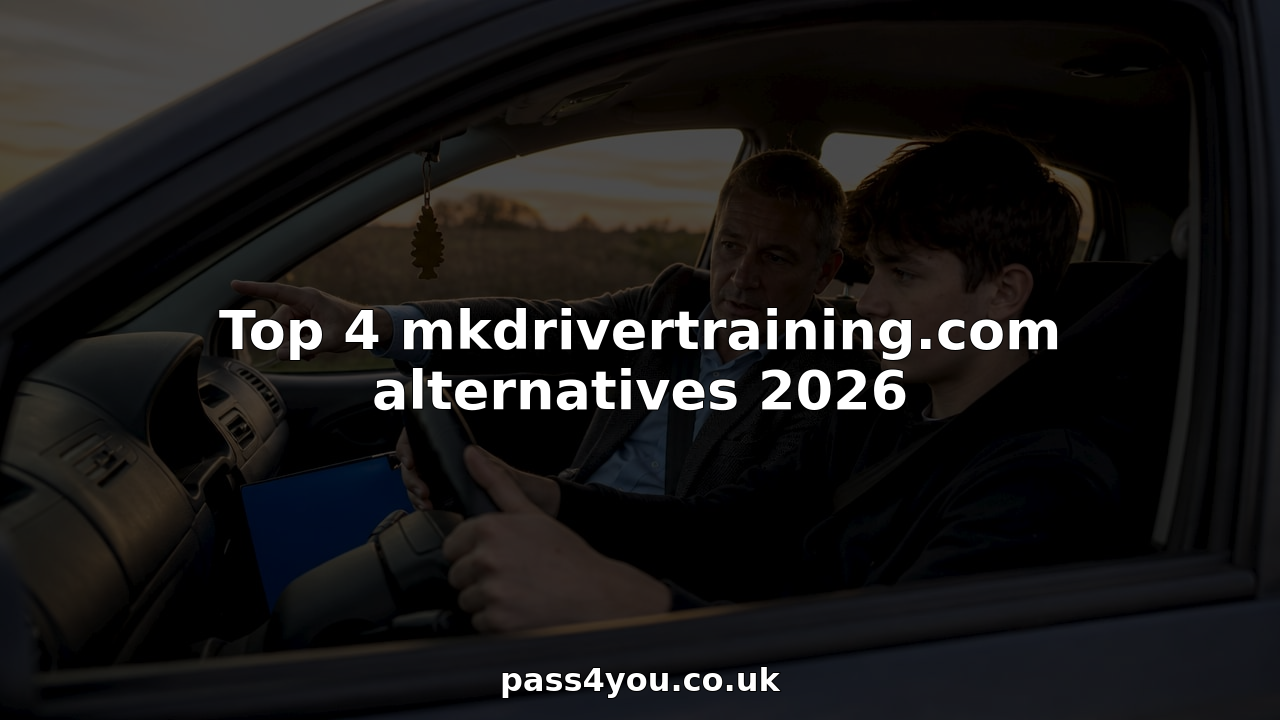 Top 4 mkdrivertraining.com alternatives 2026